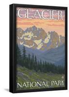 Spring Flowers, Glacier National Park, Montana-null-Framed Poster