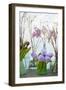 Spring Flowers in Glass Bottles V-Cora Niele-Framed Giclee Print