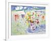 Spring Flowers on the Island-Elizabeth Jane Lloyd-Framed Giclee Print