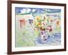 Spring Flowers on the Island-Elizabeth Jane Lloyd-Framed Giclee Print