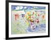 Spring Flowers on the Island-Elizabeth Jane Lloyd-Framed Giclee Print