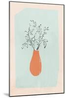 Spring Flowers Vase I-null-Mounted Art Print