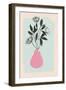 Spring Flowers Vase III-null-Framed Art Print