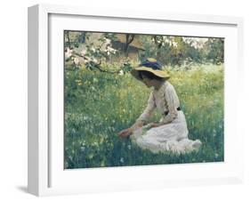 Spring Flowers-Arthur Hacker-Framed Giclee Print