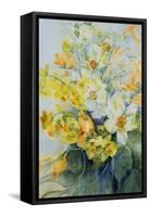 Spring flowers-Karen Armitage-Framed Stretched Canvas