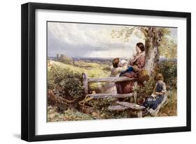 Spring Flowers-Myles Birket Foster-Framed Giclee Print