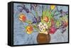 Spring Flowers-Frances Treanor-Framed Stretched Canvas