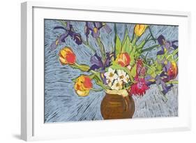 Spring Flowers-Frances Treanor-Framed Giclee Print