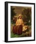 Spring Flowers-John Faed-Framed Giclee Print