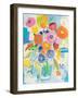Spring Flowers-Farida Zaman-Framed Art Print