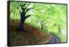 Spring Foliage-Herb Dickinson-Framed Stretched Canvas