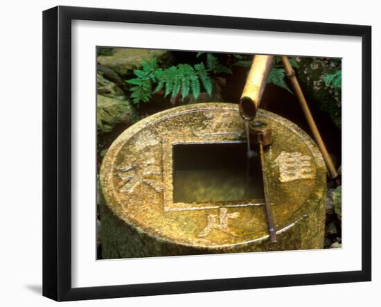 Spring for Tea Cermony, Ryoanji, Kyoto, Japan-Rob Tilley-Framed Premium Photographic Print