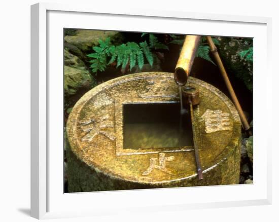 Spring for Tea Cermony, Ryoanji, Kyoto, Japan-Rob Tilley-Framed Photographic Print