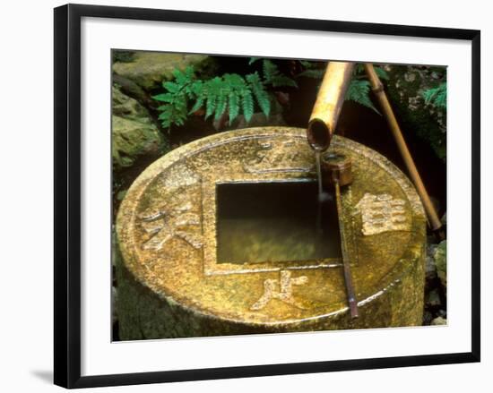 Spring for Tea Cermony, Ryoanji, Kyoto, Japan-Rob Tilley-Framed Photographic Print