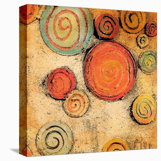 Spring Forward Square II-Gina Ritter-Stretched Canvas