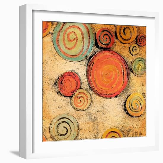 Spring Forward Square II-Gina Ritter-Framed Premium Giclee Print