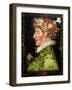 Spring, from a Series Depicting the Four Seasons, 1573-Giuseppe Arcimboldo-Framed Giclee Print