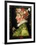 Spring, from a Series Depicting the Four Seasons, 1573-Giuseppe Arcimboldo-Framed Giclee Print