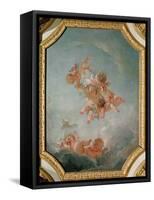 Spring, from a Series of the Four Seasons in the Salle du Conseil-Francois Boucher-Framed Stretched Canvas