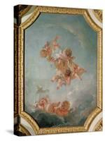 Spring, from a Series of the Four Seasons in the Salle du Conseil-Francois Boucher-Stretched Canvas
