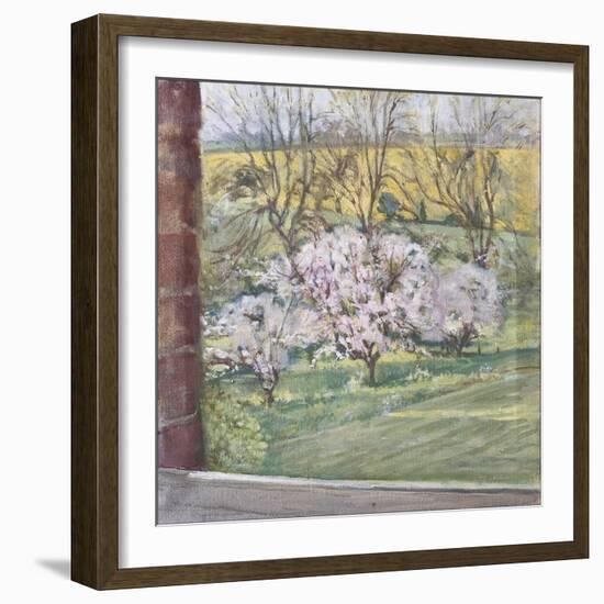 Spring from Our Window, 2005-Caroline Hervey-Bathurst-Framed Giclee Print