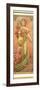 Spring (From the Series Les Saison)-Alphonse Mucha-Framed Giclee Print