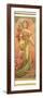 Spring (From the Series Les Saison)-Alphonse Mucha-Framed Giclee Print