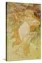 Spring (From the Series "Seasons"), 1896-Alphonse Mucha-Stretched Canvas