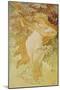 Spring (From the Series "Seasons"), 1896-Alphonse Mucha-Mounted Giclee Print