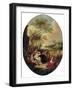 Spring (From the Series the Four Season)-Pierre-Antoine Quillard-Framed Giclee Print