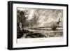 Spring, from Various Subjects of Landscape Characteristic of English Scenery-John Constable-Framed Giclee Print