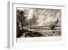 Spring, from Various Subjects of Landscape Characteristic of English Scenery-John Constable-Framed Giclee Print