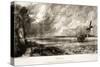Spring, from Various Subjects of Landscape Characteristic of English Scenery-John Constable-Stretched Canvas
