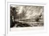 Spring, from Various Subjects of Landscape Characteristic of English Scenery-John Constable-Framed Giclee Print