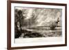 Spring, from Various Subjects of Landscape Characteristic of English Scenery-John Constable-Framed Giclee Print