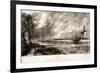 Spring, from Various Subjects of Landscape Characteristic of English Scenery-John Constable-Framed Giclee Print