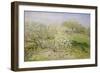 Spring (Fruit Trees in Bloom), 1873-Claude Monet-Framed Giclee Print