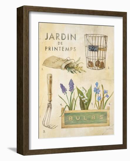 Spring Garden Poster-Angela Staehling-Framed Art Print