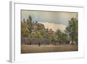 'Spring Gardens from the Mall', Westminster, London, c1880 (1926)-John Crowther-Framed Giclee Print