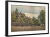 'Spring Gardens from the Mall', Westminster, London, c1880 (1926)-John Crowther-Framed Giclee Print