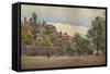 'Spring Gardens from the Mall', Westminster, London, c1880 (1926)-John Crowther-Framed Stretched Canvas