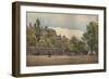 'Spring Gardens from the Mall', Westminster, London, c1880 (1926)-John Crowther-Framed Giclee Print