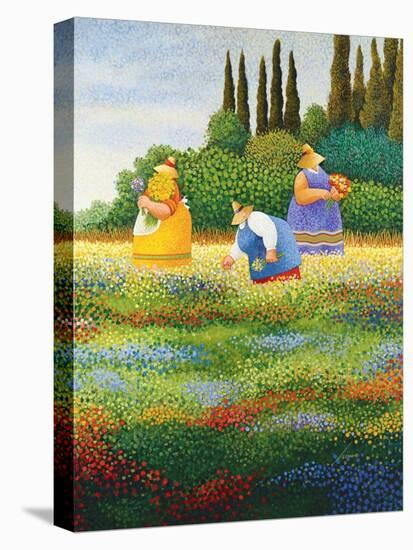 Spring Gathering-Lowell Herrero-Stretched Canvas