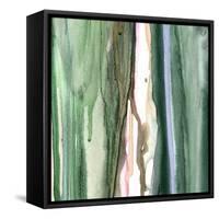 Spring Green Splash A-Tracy Hiner-Framed Stretched Canvas