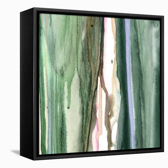 Spring Green Splash A-Tracy Hiner-Framed Stretched Canvas