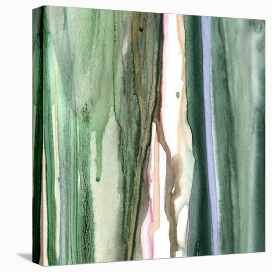 Spring Green Splash A-Tracy Hiner-Stretched Canvas