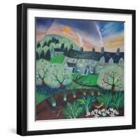 Spring Greens, 2016-Lisa Graa Jensen-Framed Giclee Print