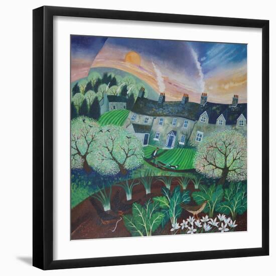 Spring Greens, 2016-Lisa Graa Jensen-Framed Giclee Print