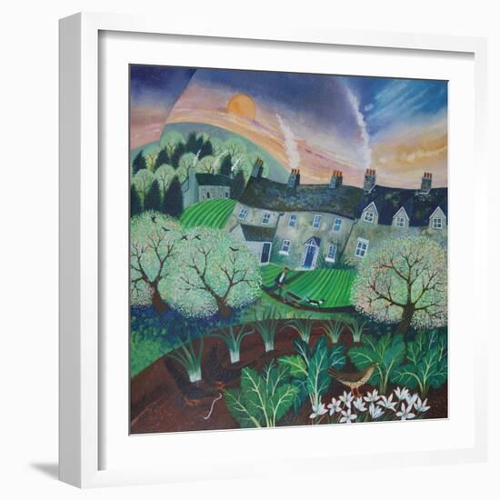 Spring Greens, 2016-Lisa Graa Jensen-Framed Giclee Print