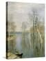 Spring, High Water, 1897-Isaak Ilyich Levitan-Stretched Canvas